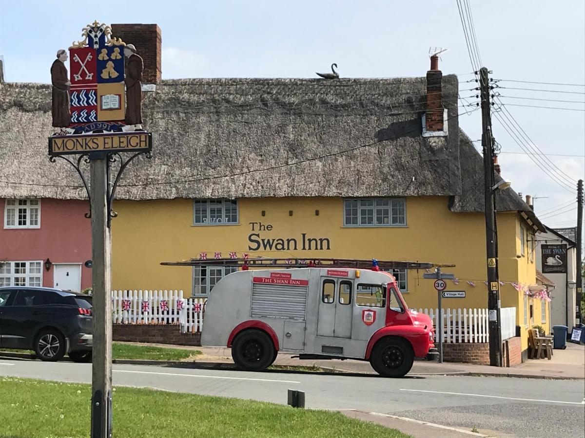 The Swan Inn Monks Eleigh Exteriér fotografie